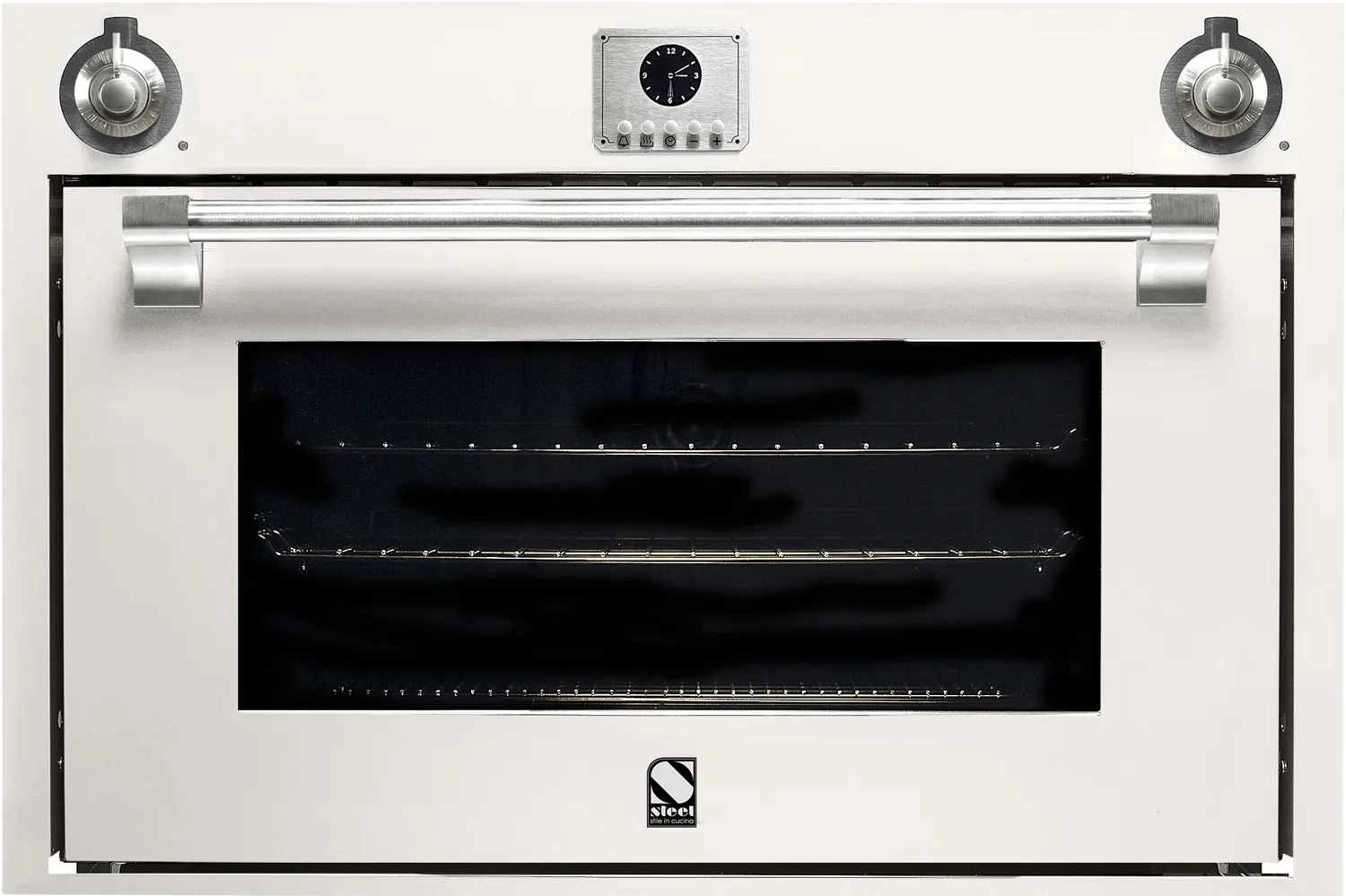 Steel תנור בנוי 90X60 ס''מ בגימור לבן סדרת ASCOT תוצרת Steel דגם AF-E9 — תמונה 3